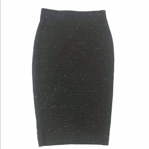 Wilfred Black Pencil Stretch Skirt